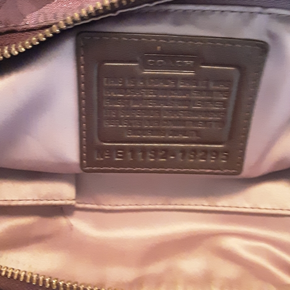 Authentic Coach Purse - Picture 6 of 13